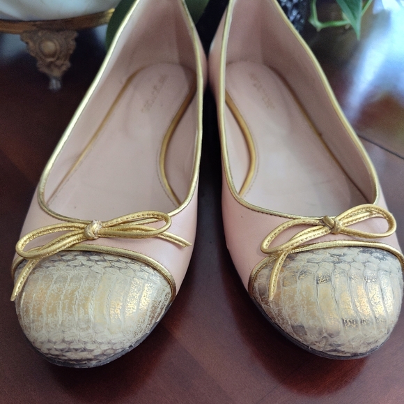 Sergio Rossi Leather Flats - Picture 3 of 8